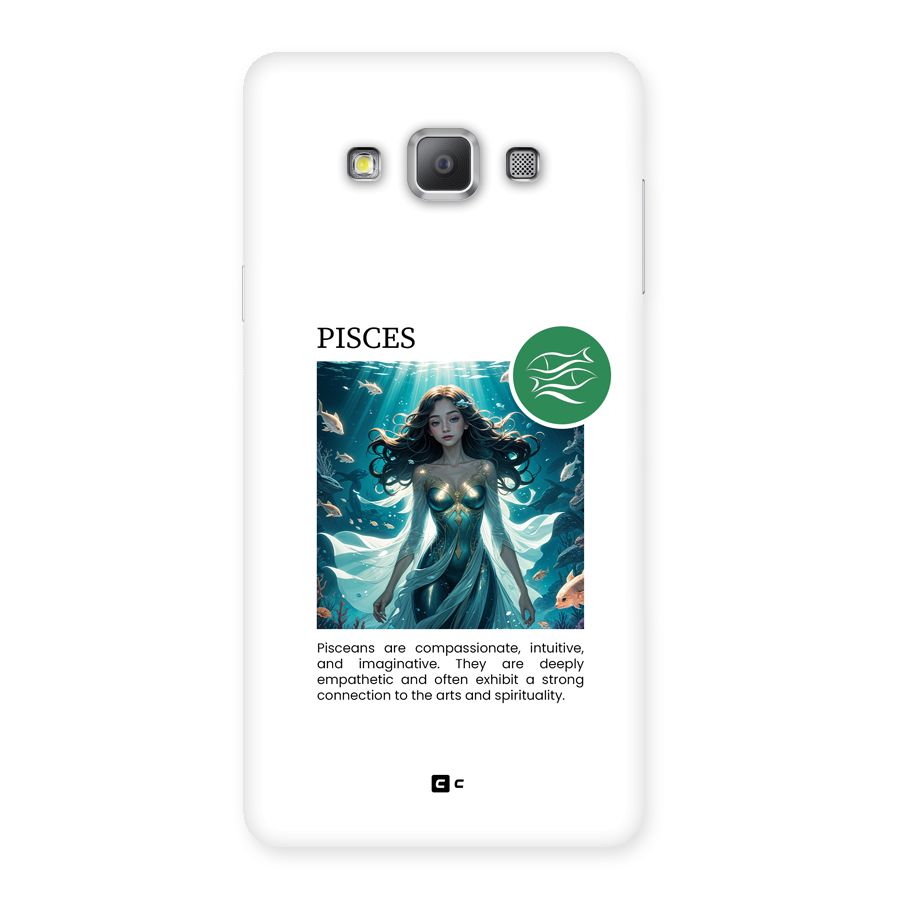 Precious Pisces Back Case for Galaxy A7