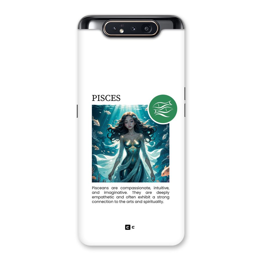 Precious Pisces Back Case for Galaxy A80
