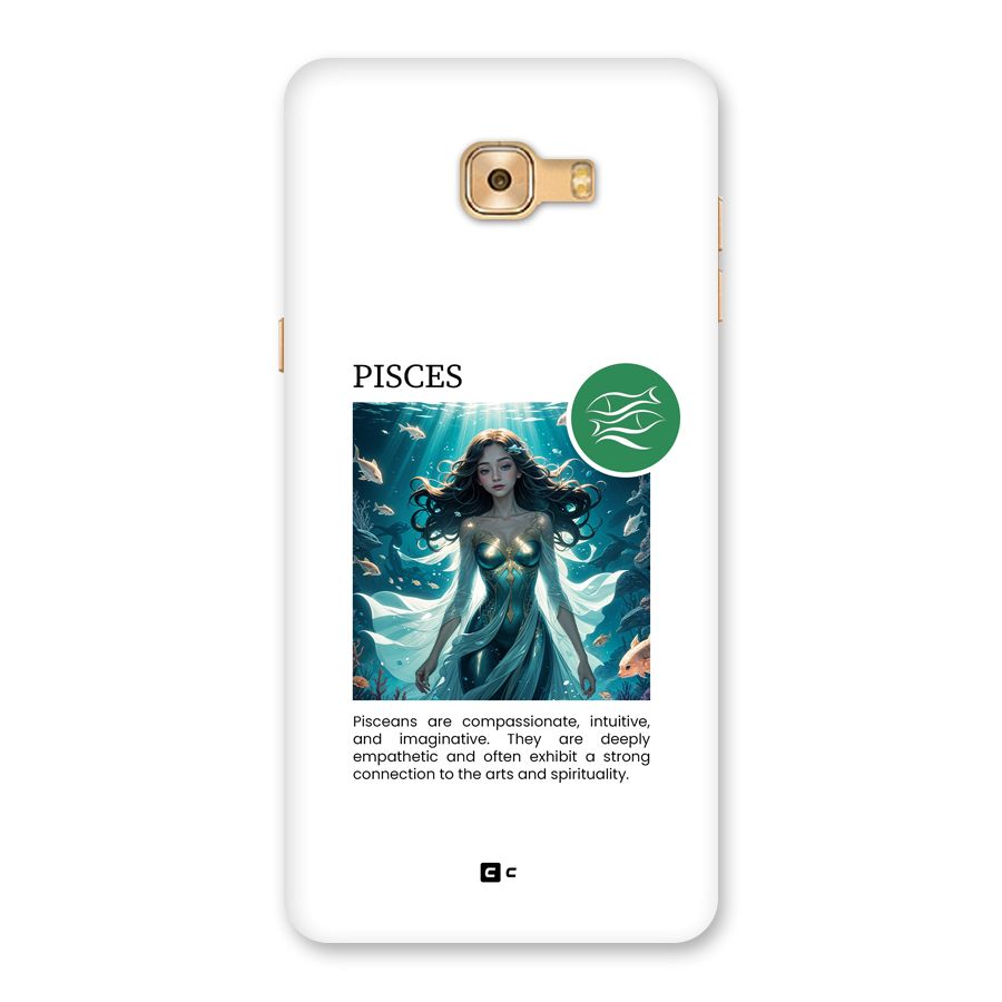 Precious Pisces Back Case for Galaxy C9 Pro