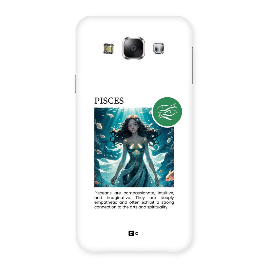 Precious Pisces Back Case for Galaxy E5