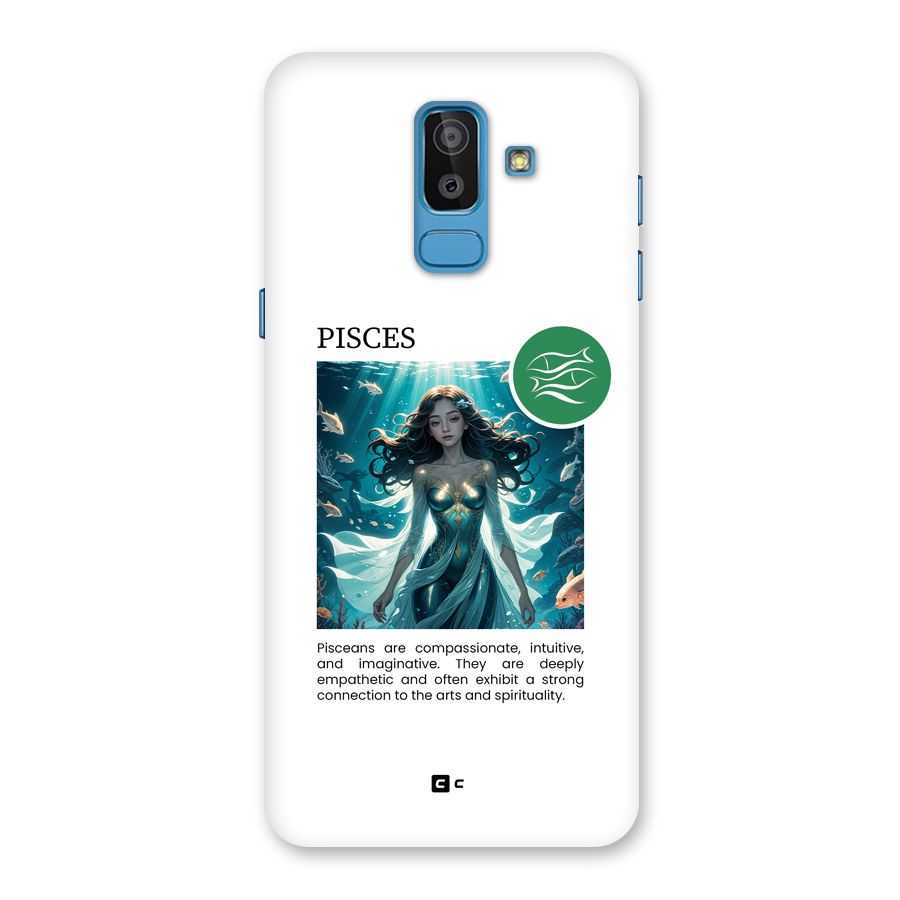 Precious Pisces Back Case for Galaxy J8