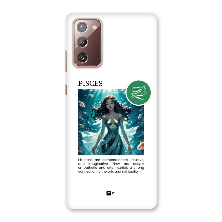 Precious Pisces Back Case for Galaxy Note 20