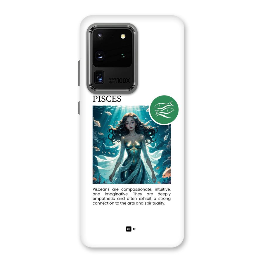 Precious Pisces Back Case for Galaxy S20 Ultra