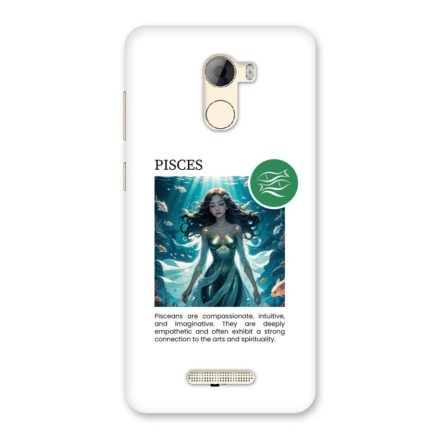 Precious Pisces Back Case for Gionee A1 LIte