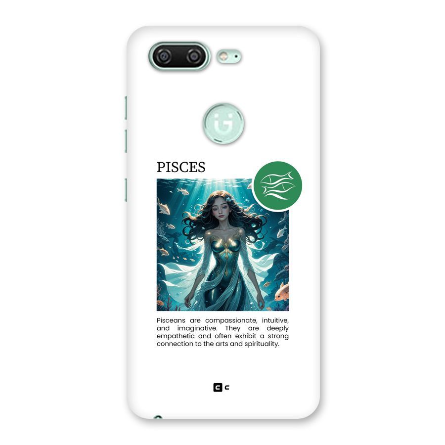 Precious Pisces Back Case for Gionee S10