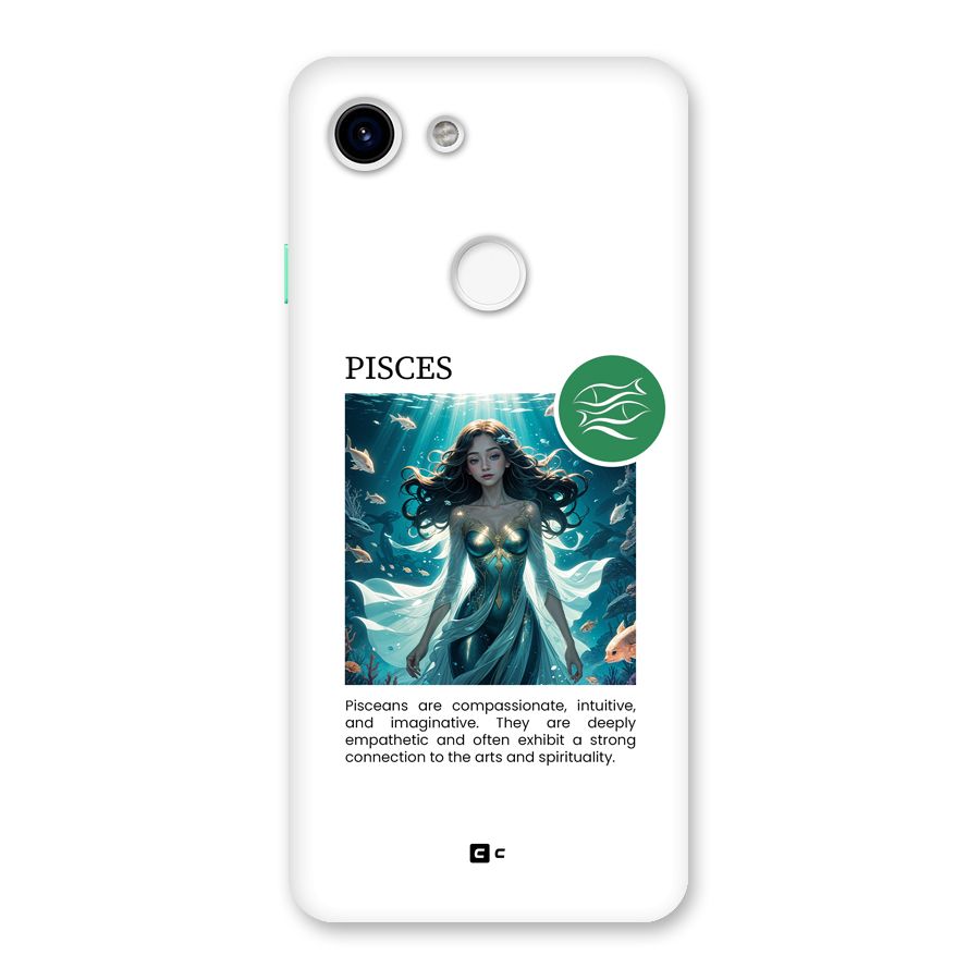Precious Pisces Back Case for Google Pixel 3