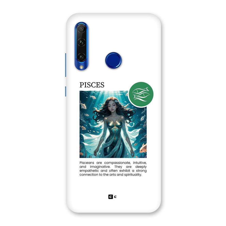 Precious Pisces Back Case for Honor 20i