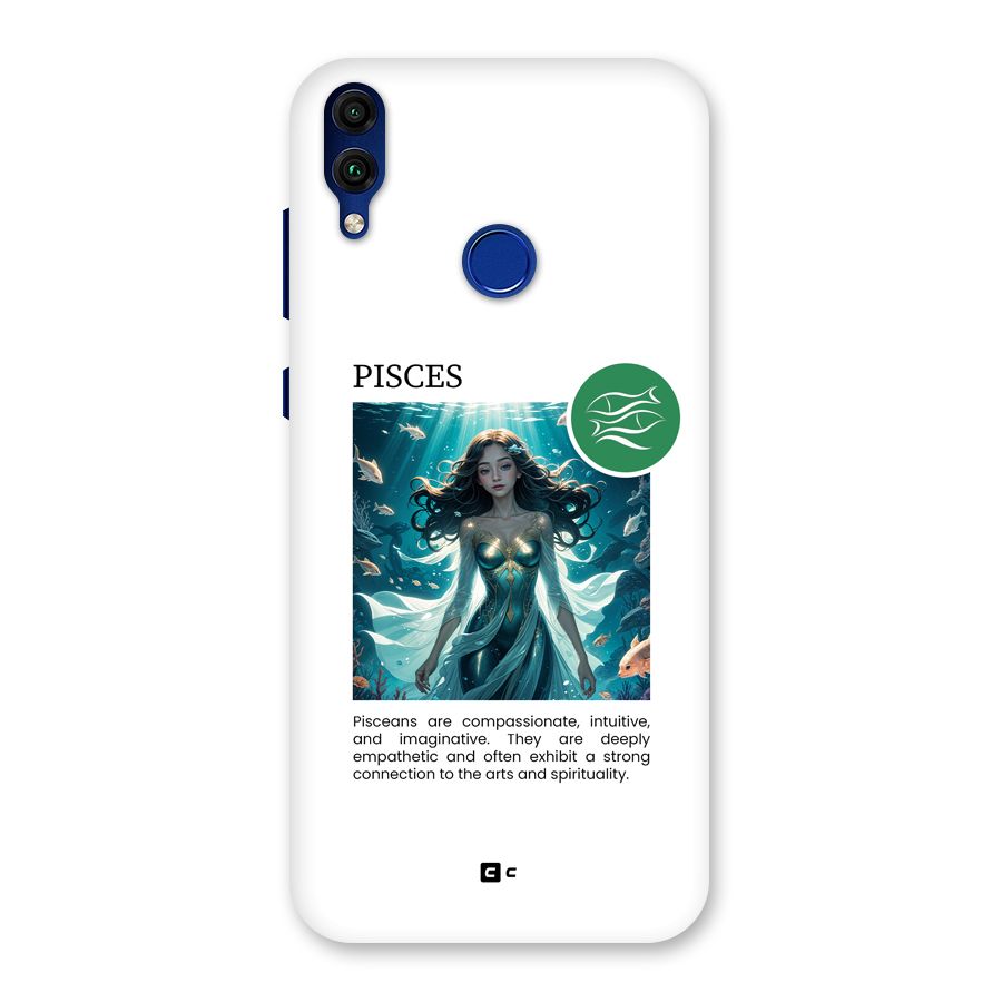 Precious Pisces Back Case for Honor 8C