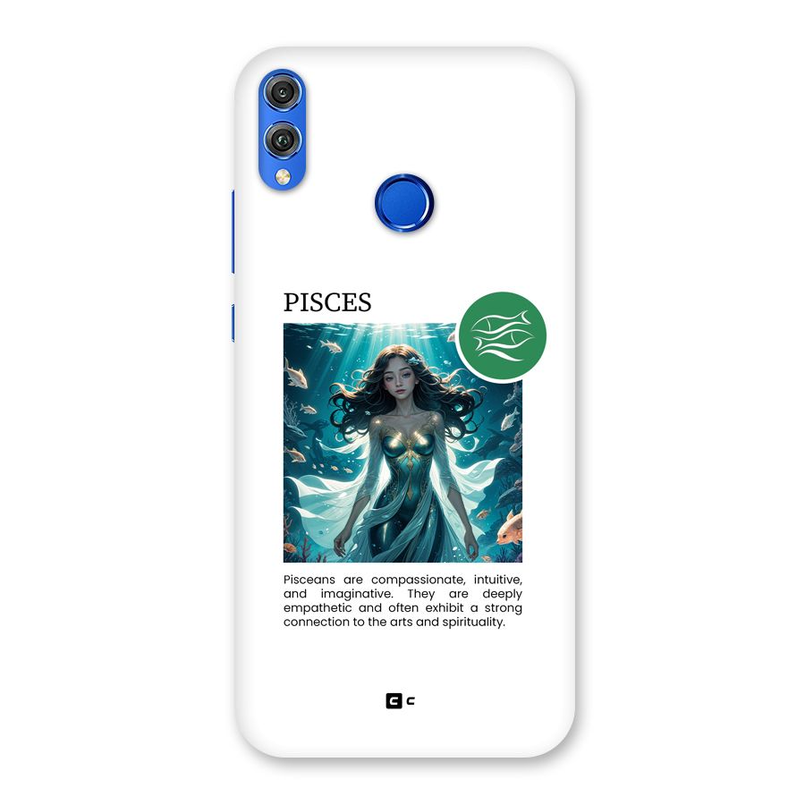 Precious Pisces Back Case for Honor 8X