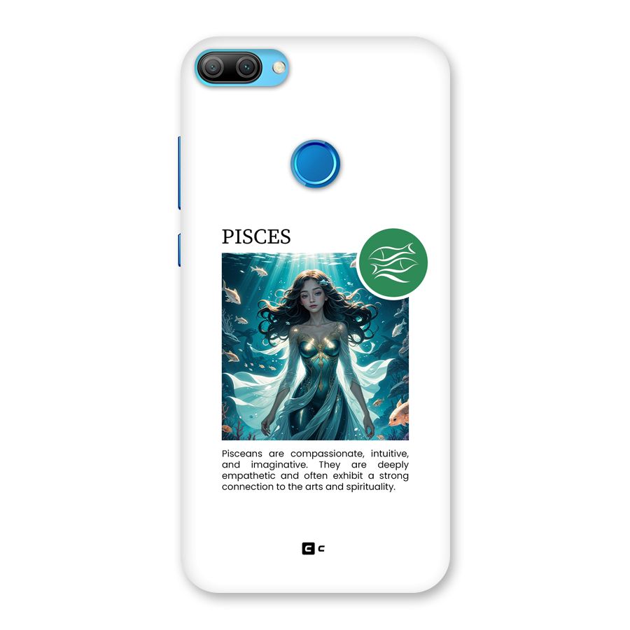Precious Pisces Back Case for Honor 9N