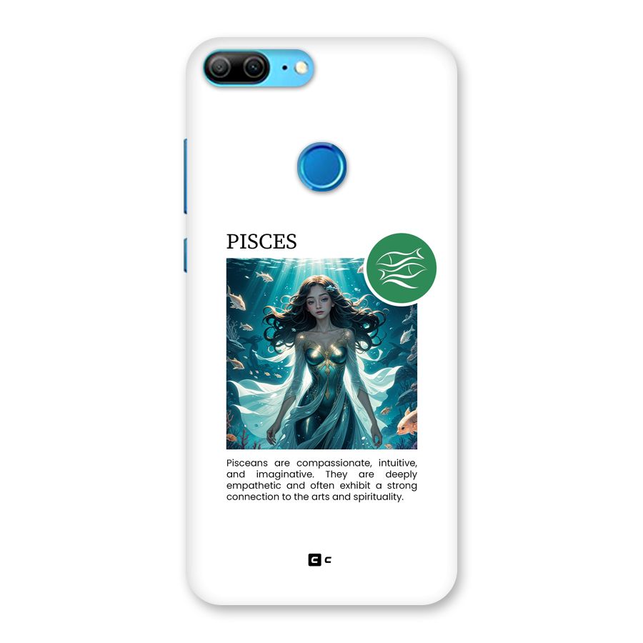 Precious Pisces Back Case for Honor 9 Lite