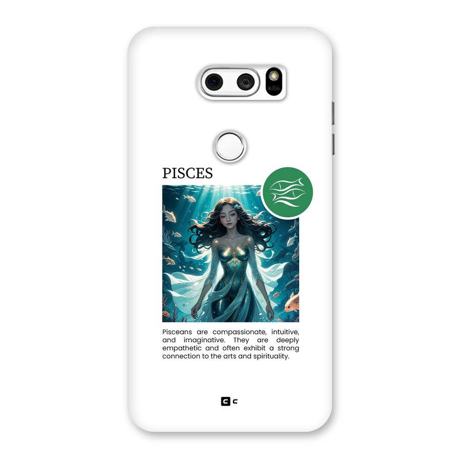 Precious Pisces Back Case for LG V30