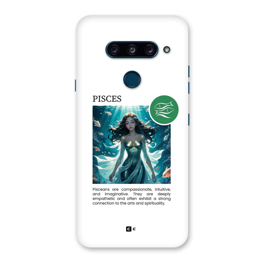 Precious Pisces Back Case for LG  V40 ThinQ