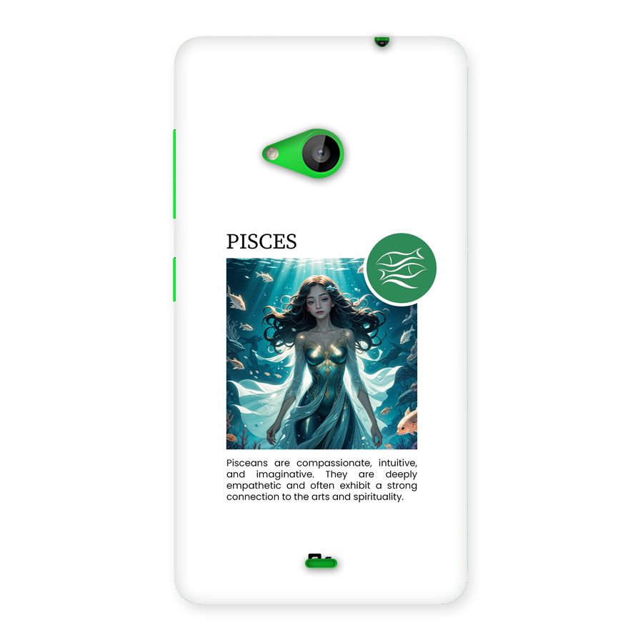 Precious Pisces Back Case for Lumia 535
