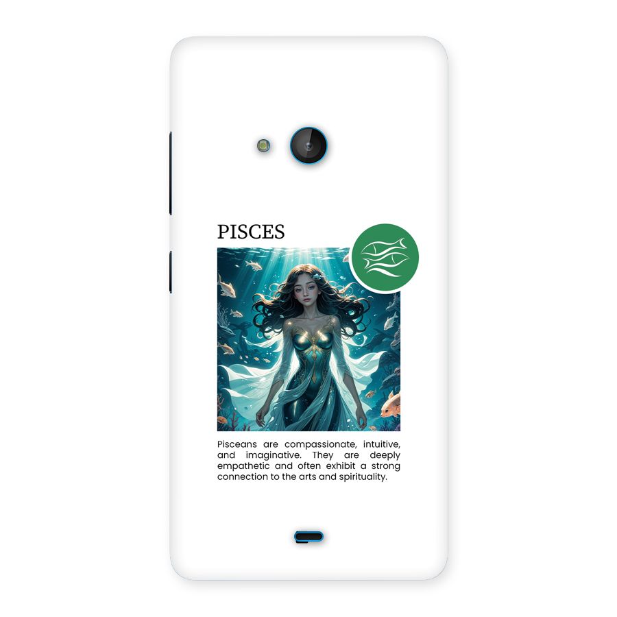 Precious Pisces Back Case for Lumia 540