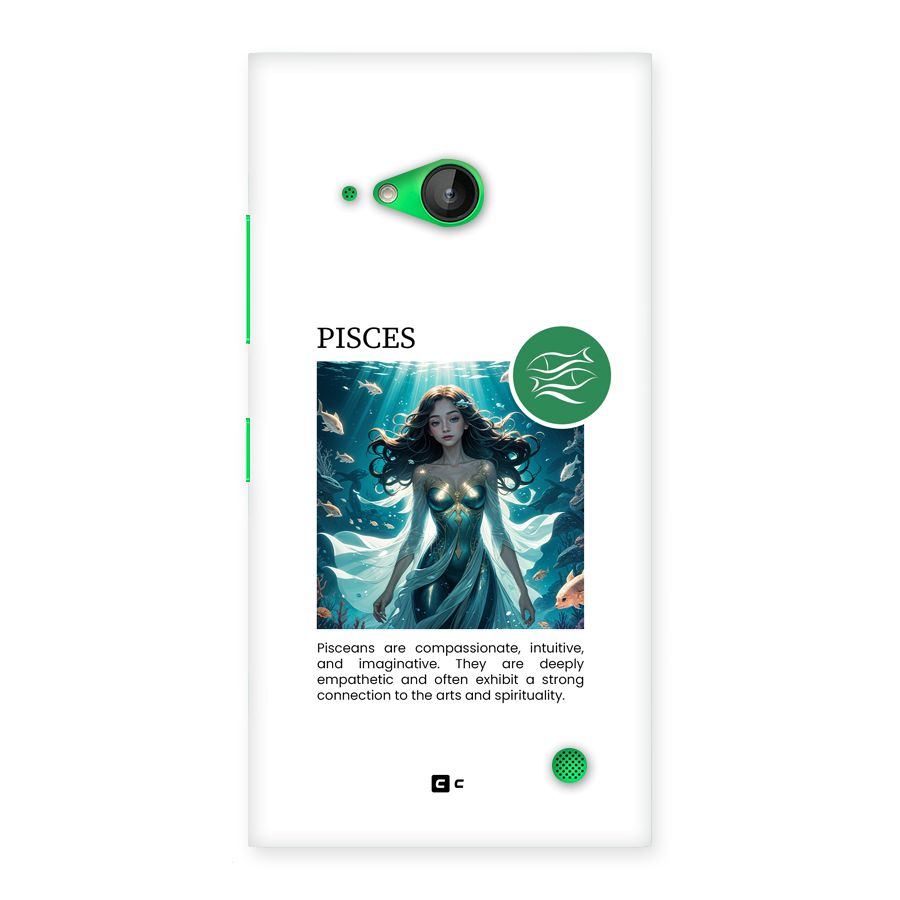 Precious Pisces Back Case for Lumia 730