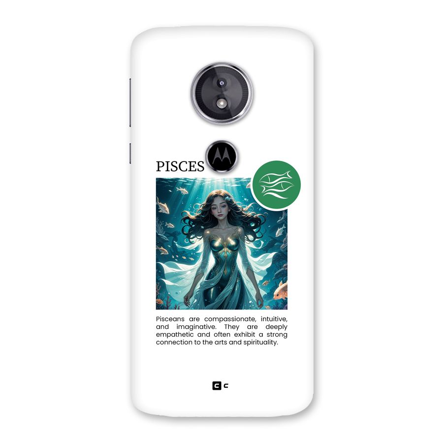 Precious Pisces Back Case for Moto E5