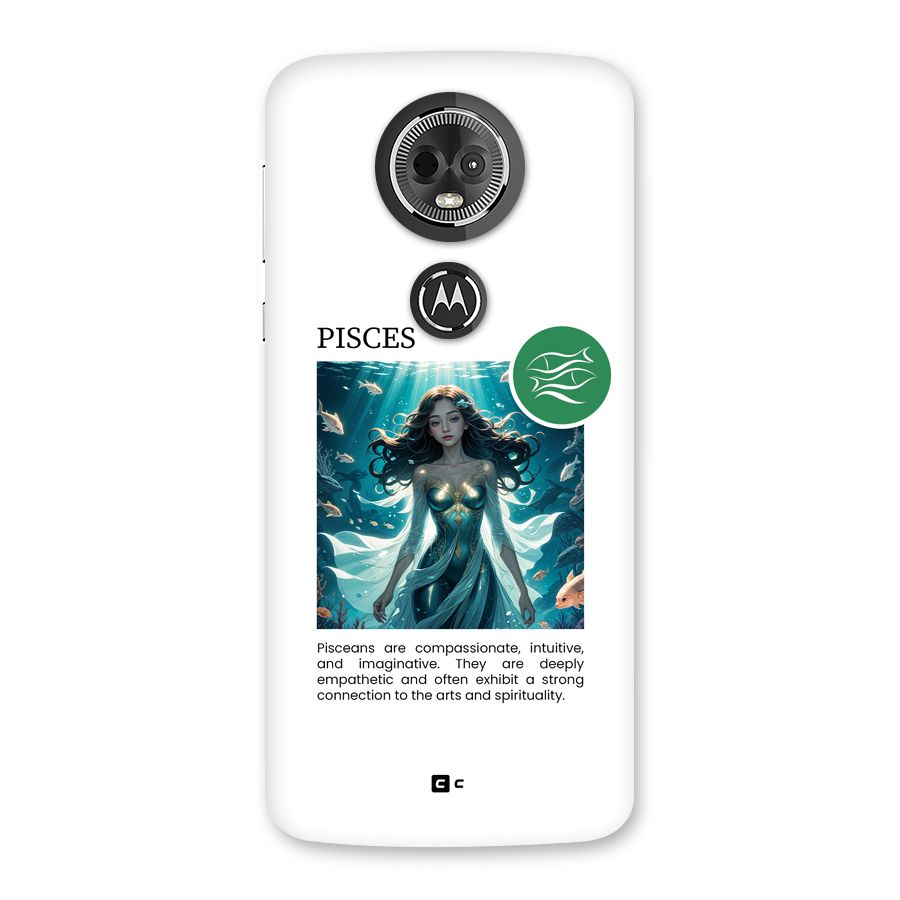 Precious Pisces Back Case for Moto E5 Plus