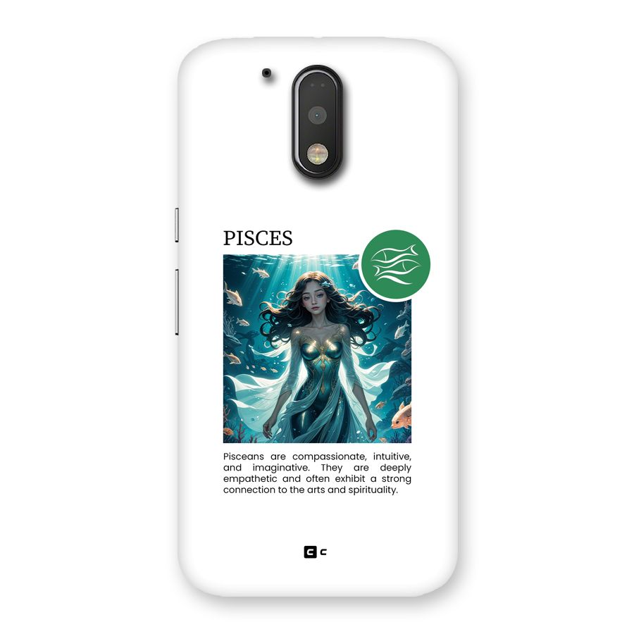 Precious Pisces Back Case for Moto G4