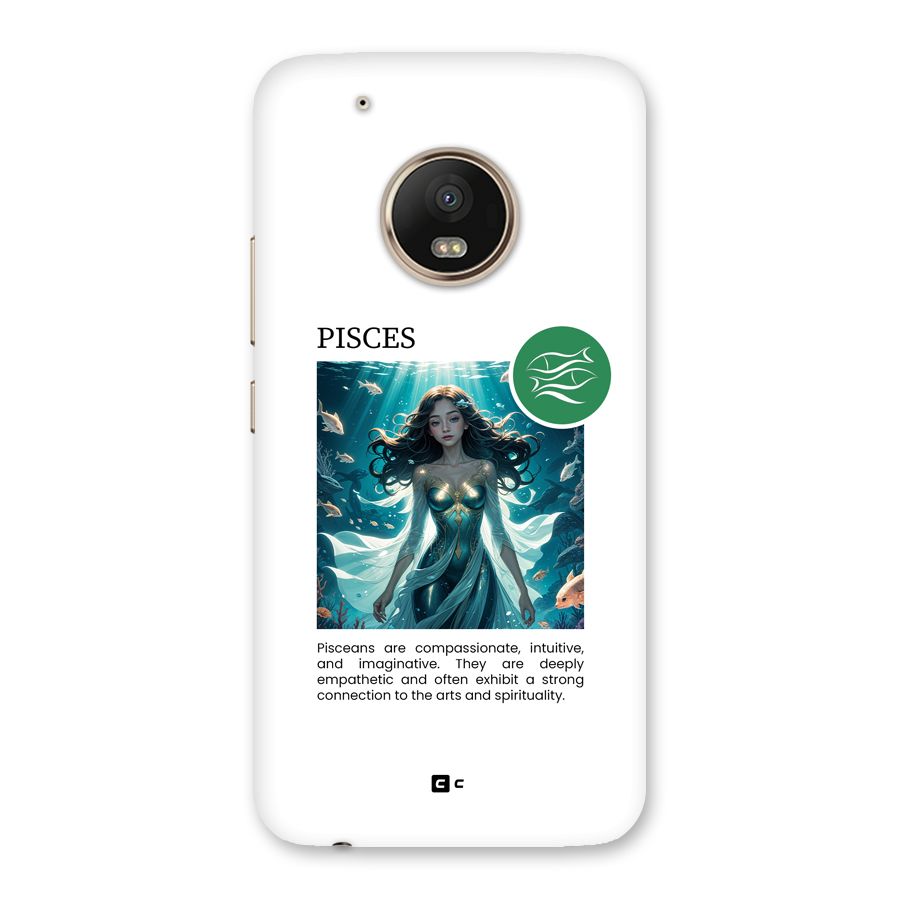 Precious Pisces Back Case for Moto G5 Plus