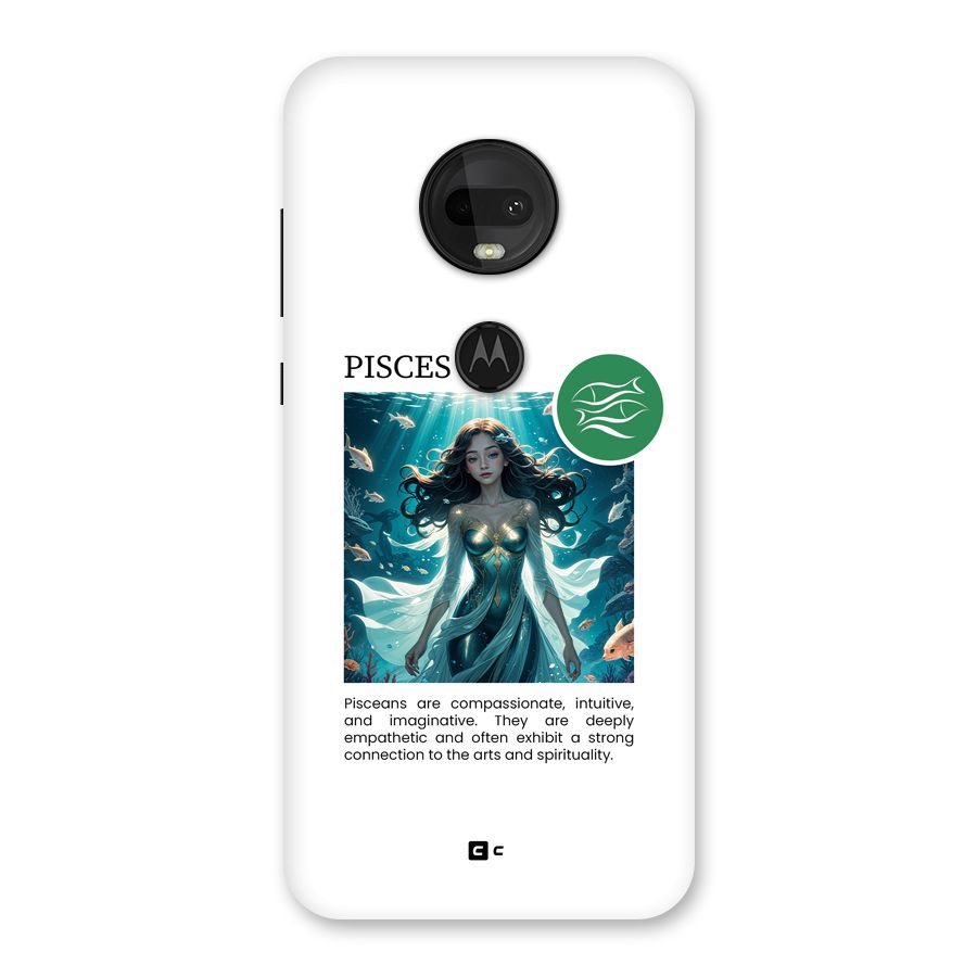 Precious Pisces Back Case for Moto G7