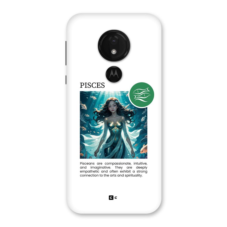 Precious Pisces Back Case for Moto G7 Power