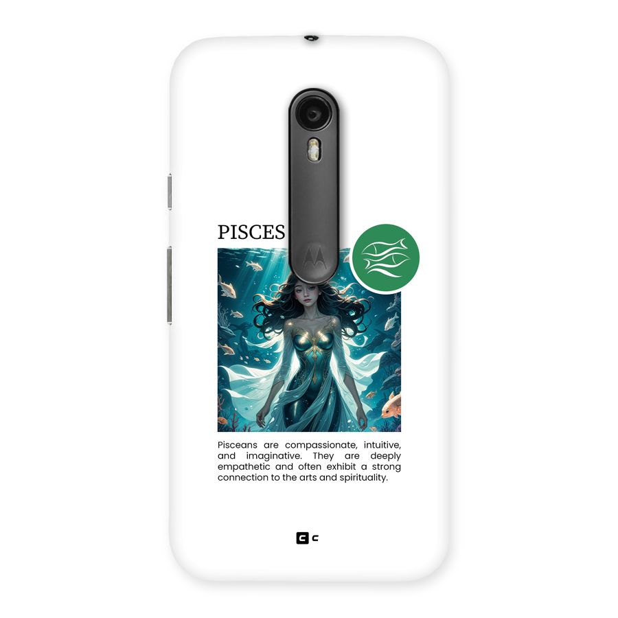 Precious Pisces Back Case for Moto G Turbo