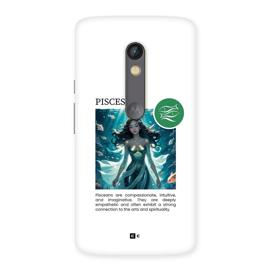Precious Pisces Back Case for Moto X Play