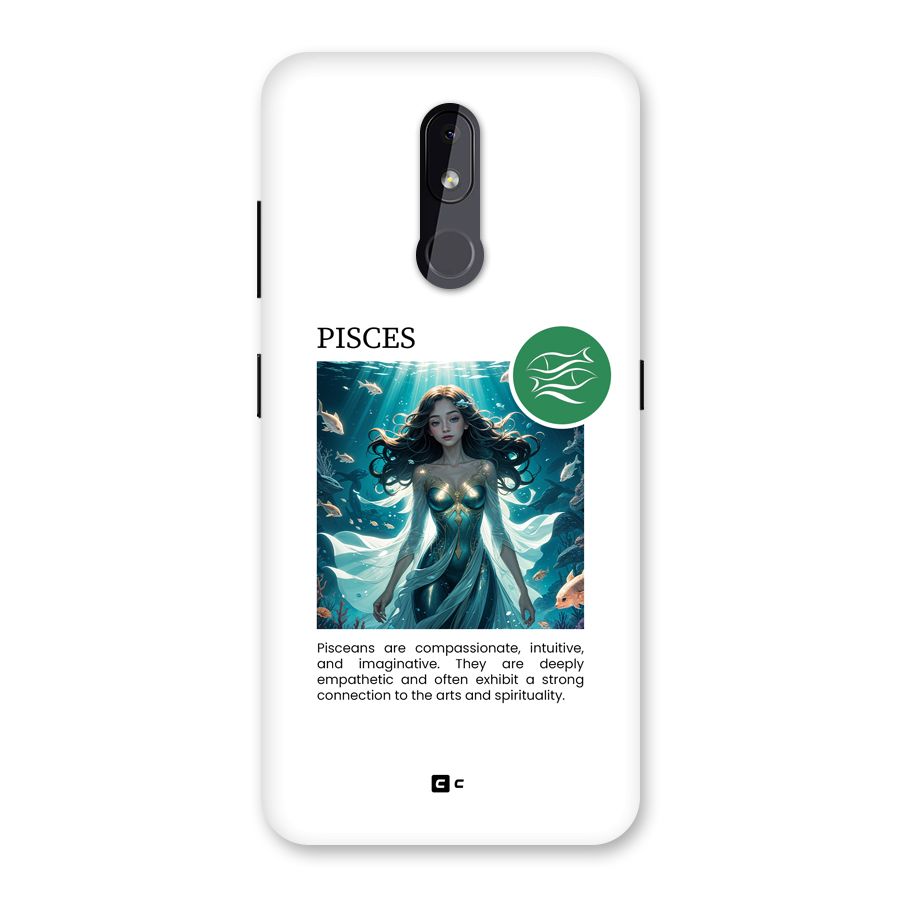 Precious Pisces Back Case for Nokia 3.2