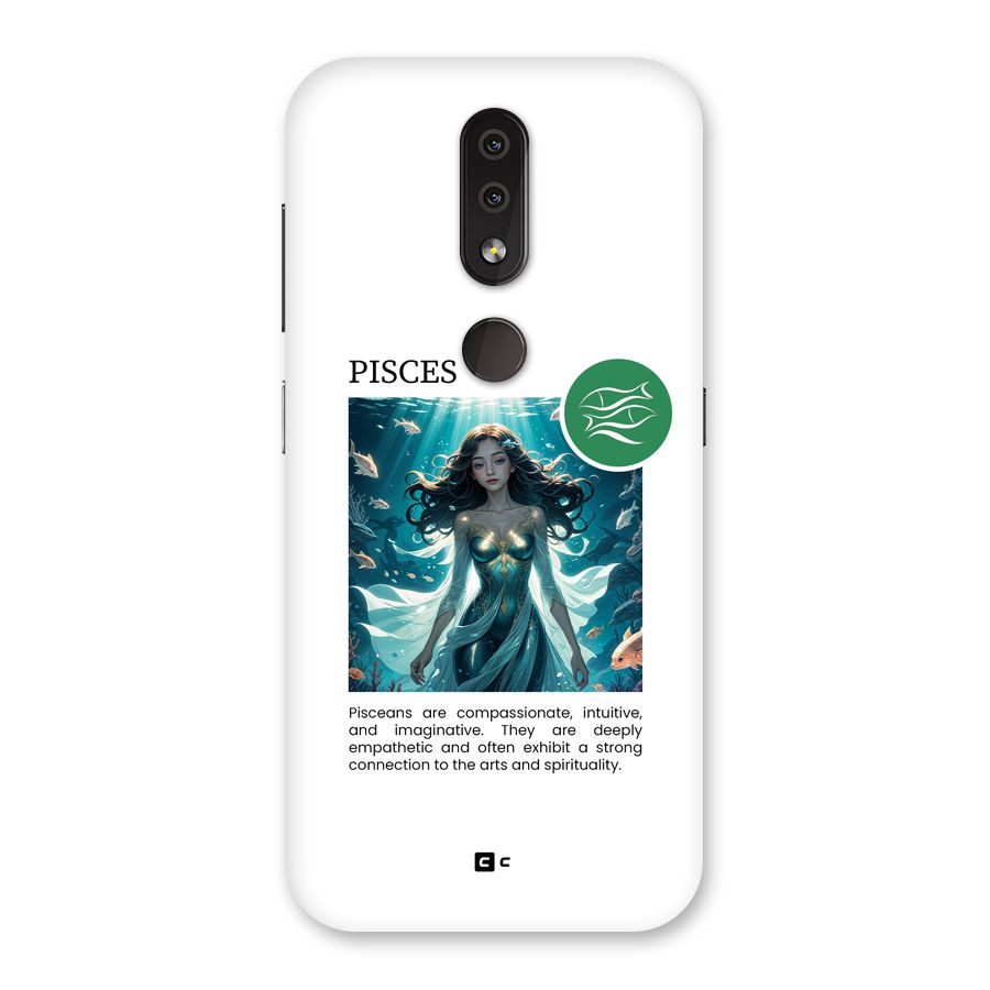 Precious Pisces Back Case for Nokia 4.2