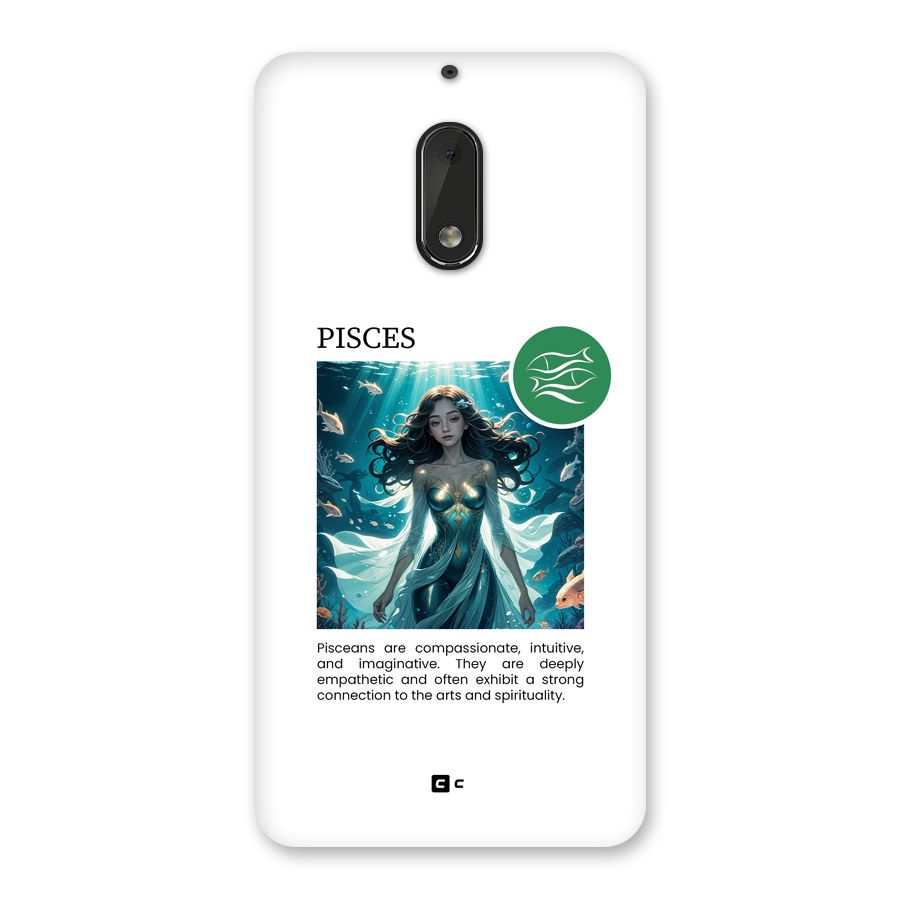 Precious Pisces Back Case for Nokia 6