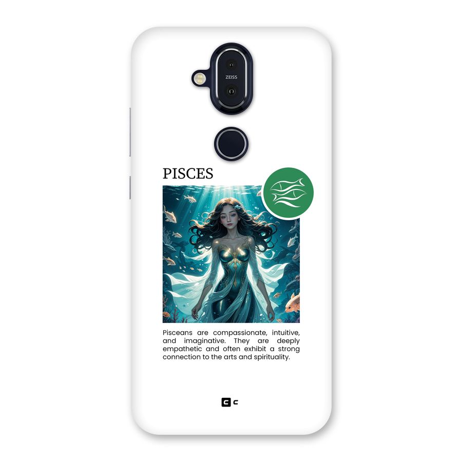 Precious Pisces Back Case for Nokia 8.1