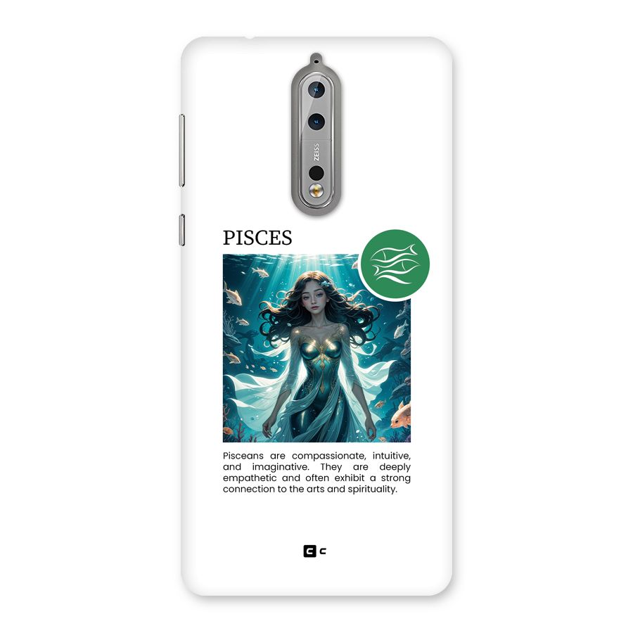 Precious Pisces Back Case for Nokia 8