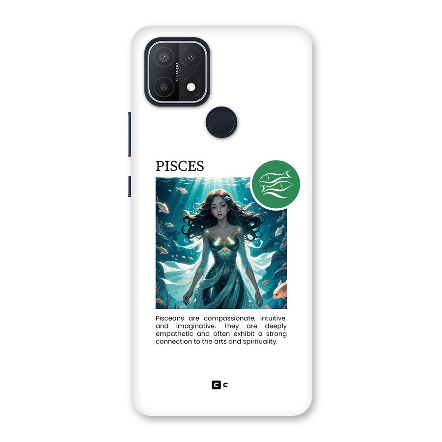 Precious Pisces Back Case for Oppo A15