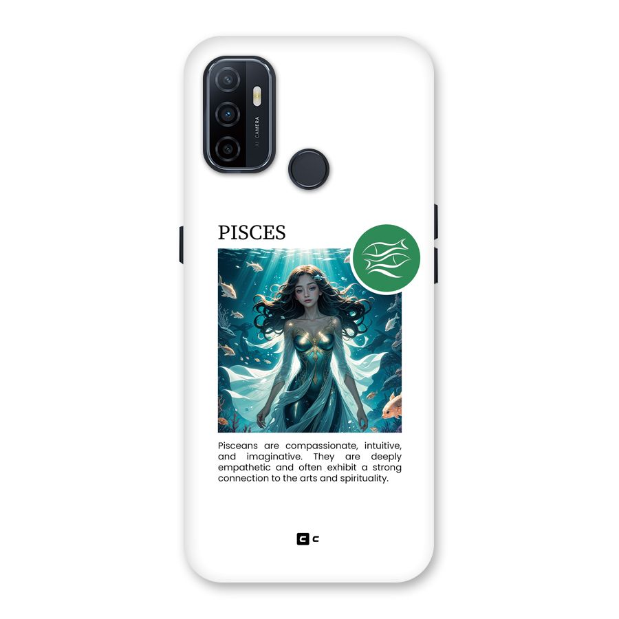 Precious Pisces Back Case for Oppo A53
