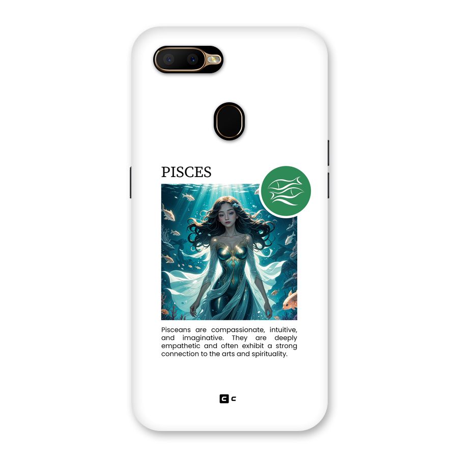 Precious Pisces Back Case for Oppo A5s