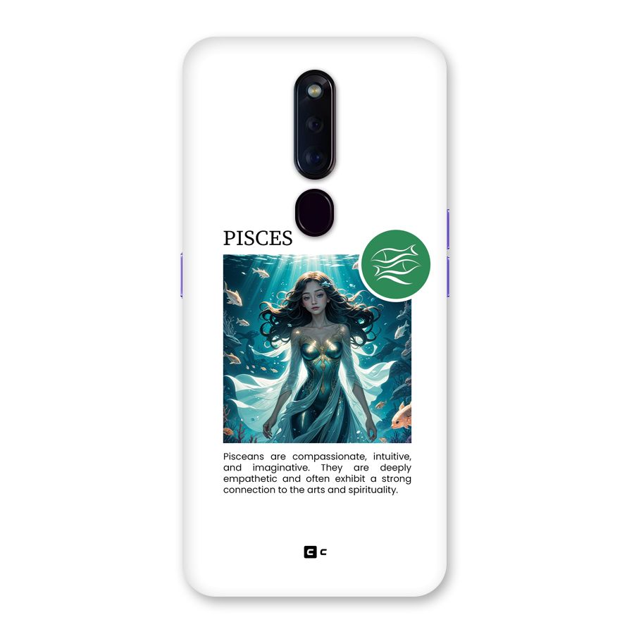 Precious Pisces Back Case for Oppo F11 Pro
