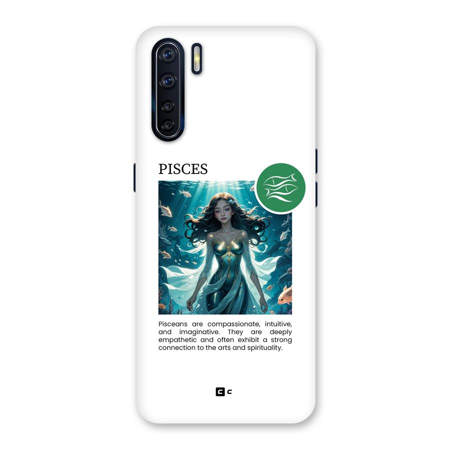 Precious Pisces Back Case for Oppo F15