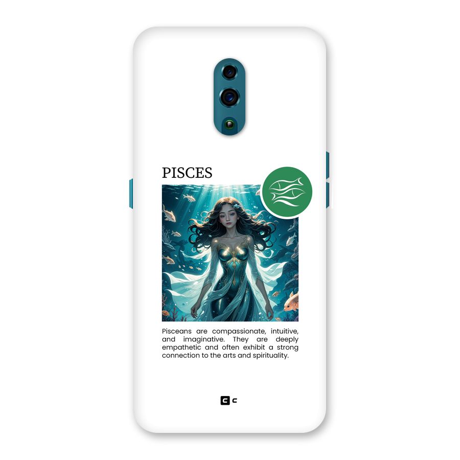 Precious Pisces Back Case for Oppo Reno