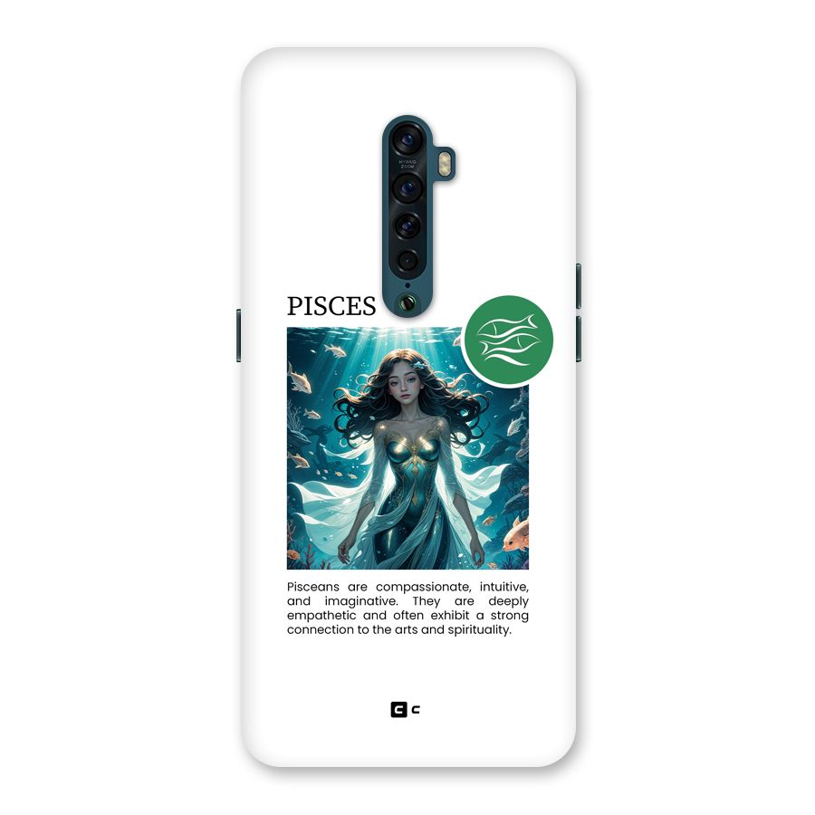 Precious Pisces Back Case for Oppo Reno2