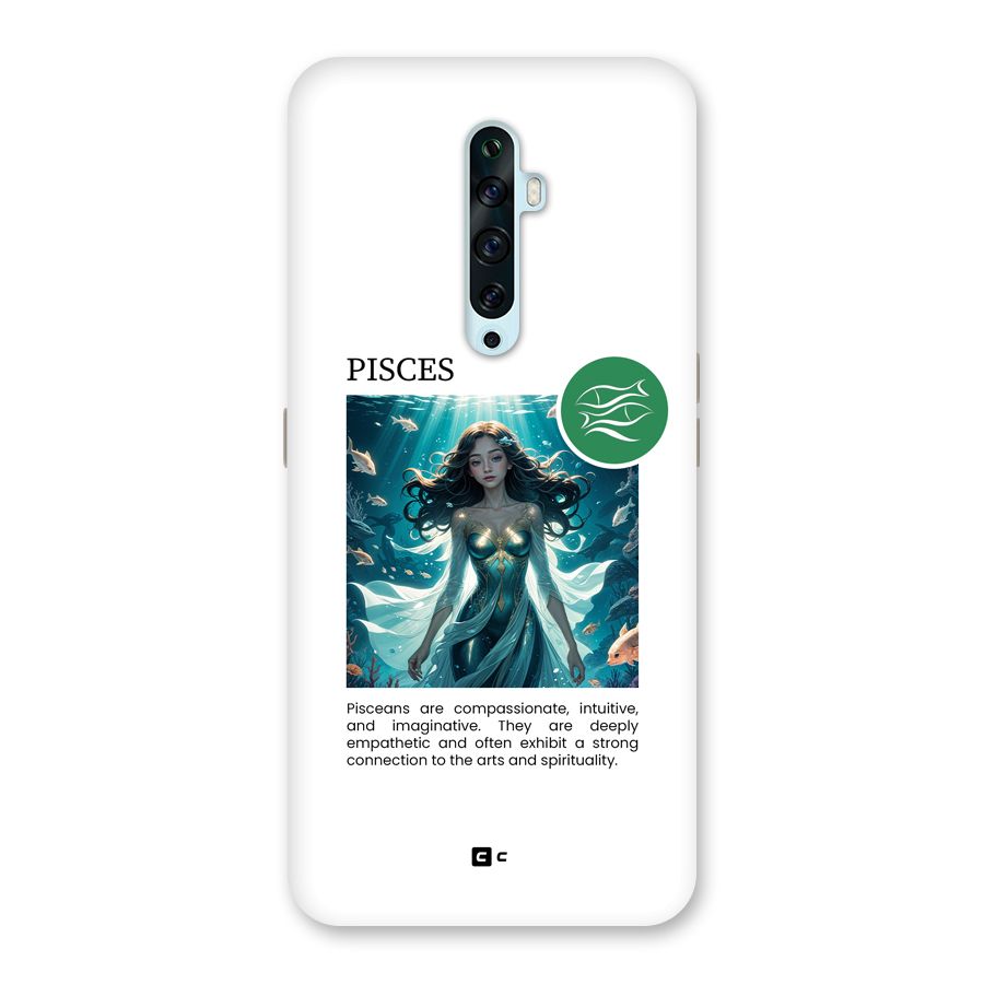 Precious Pisces Back Case for Oppo Reno2 F
