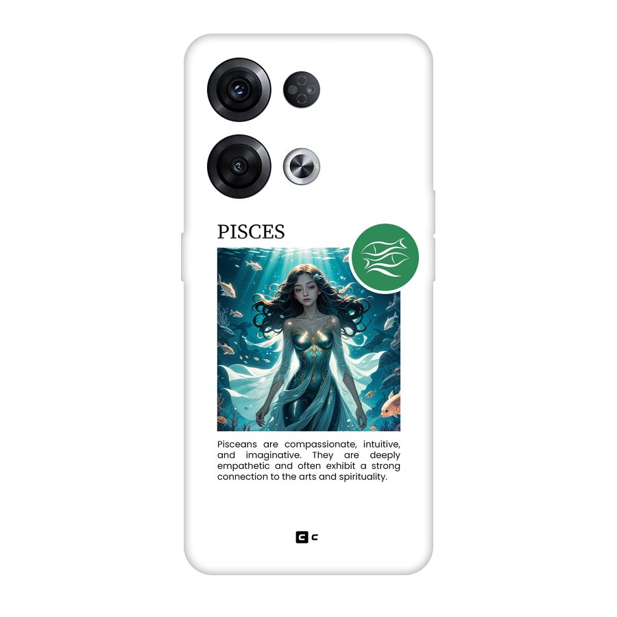 Precious Pisces Back Case for Oppo Reno8 Pro 5G