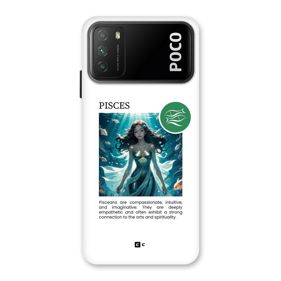 Precious Pisces Back Case for Poco M3