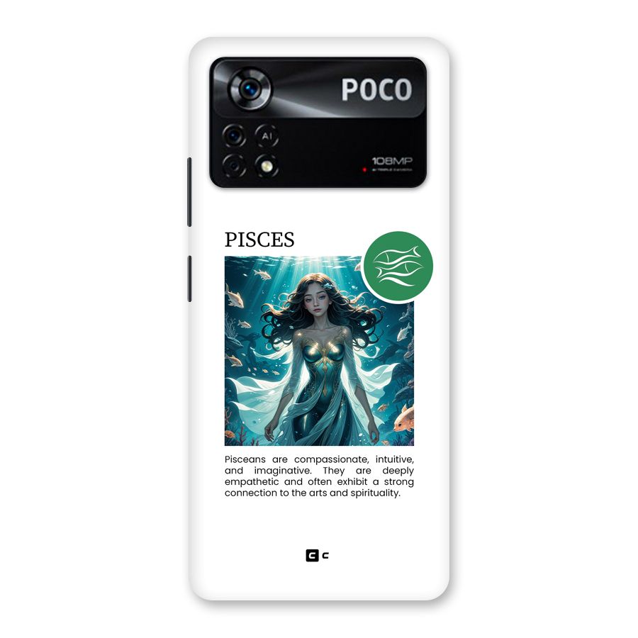 Precious Pisces Back Case for Poco X4 Pro 5G