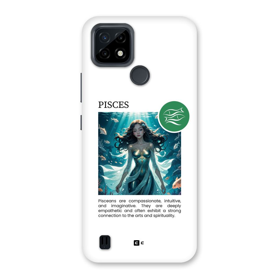 Precious Pisces Back Case for Realme C21