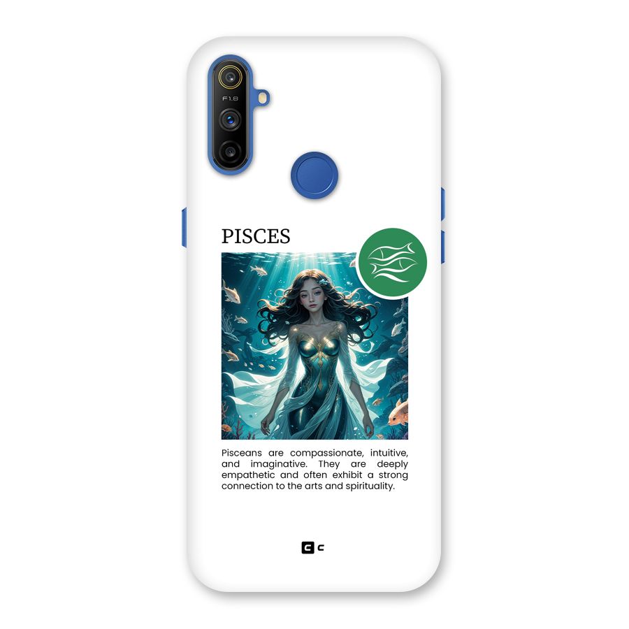 Precious Pisces Back Case for Realme Narzo 10A