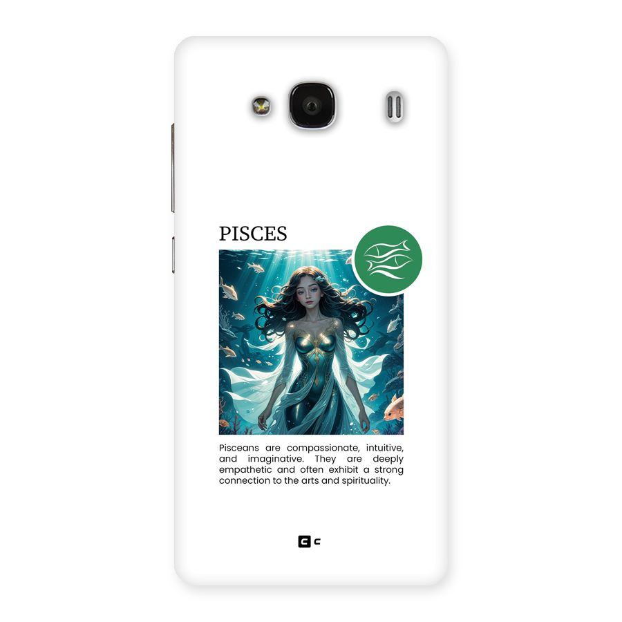 Precious Pisces Back Case for Redmi 2 Prime
