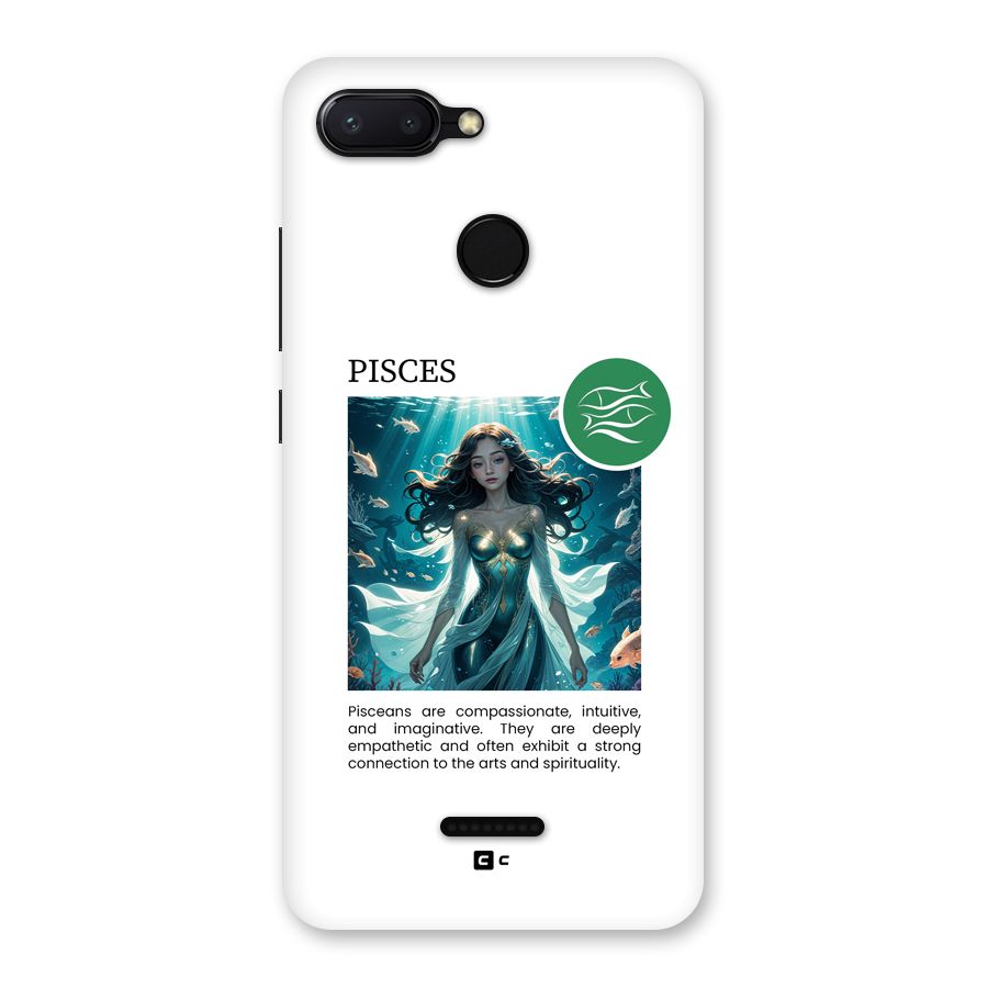 Precious Pisces Back Case for Redmi 6