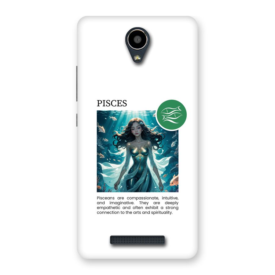 Precious Pisces Back Case for Redmi Note 2