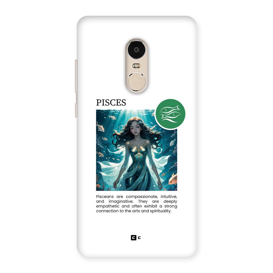 Precious Pisces Back Case for Redmi Note 4